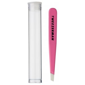 1248-FPR - Mini Slant Tweezer Flamingo