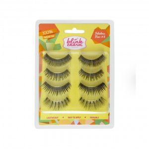 Blink Charm Eyelashes Fabulous Four 3 ( Isi 4 Pasang )