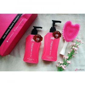 La Rose Set Sisir: 1 Set Shampoo & Condi) + Sisir Cherubim Putih
