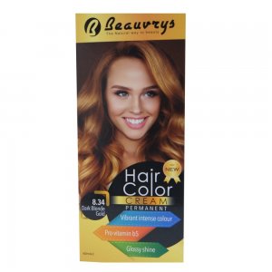 Hair Color Cream Dark Blonde Gold