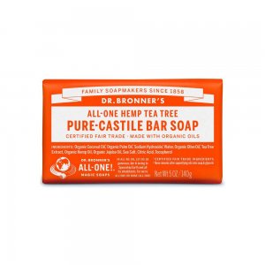 Pure Castile Bar Soap Tea Tree (140gr)