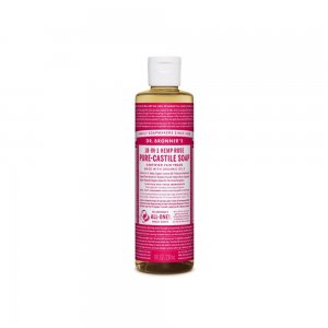 Pure Castile Liquid Soap Rose (237ml)