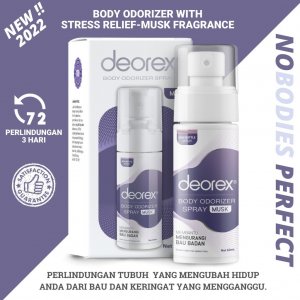 Body Odorizer Spray 60 ml - Musk Fragrance Ungu