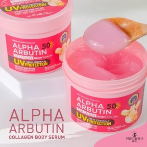 Alpha Arbutin SPF50 UV Protection Collagen Body Serum Whitening (500g)