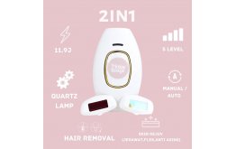 IPL Hair Removal Laser (2in1 White)