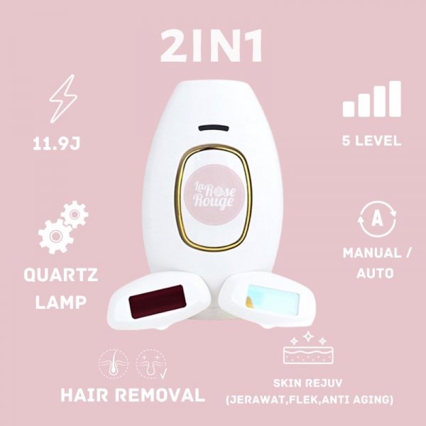 IPL Hair Removal Laser (2in1 White)