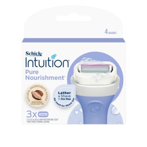 Intuition Refill 3 Cartridge - Pure Nourishment (4 Blades Coco Milk & Almond Oil)