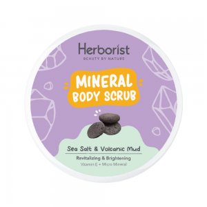 Mineral Body Scrub - Sea Salt & Volcanic Mud (200gr)