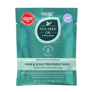 Tea Tree Oil & Rosemary Hair & Scalp Treatment Mask (50ml)