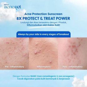 Acneact Acne Protection Sunscreen SPF 45 PA+++ (30g)