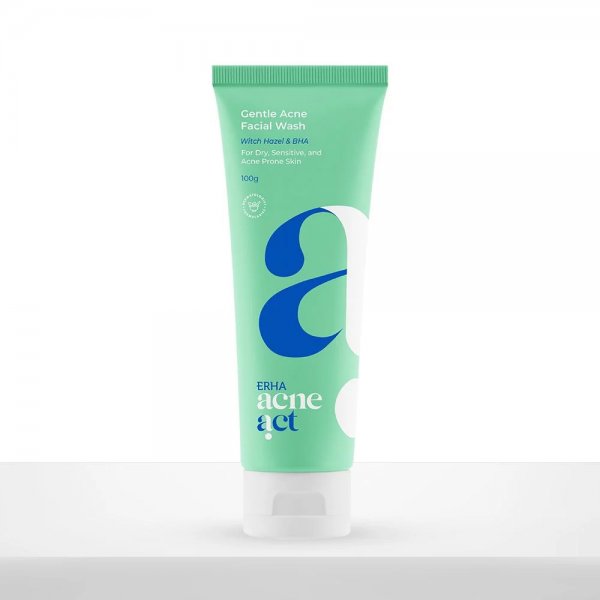 Acneact Witch Hazel & BHA Gentle Facial Wash (100g)