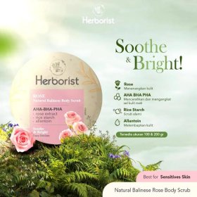 Natural Balinese Body Scrub Milk (200gr)