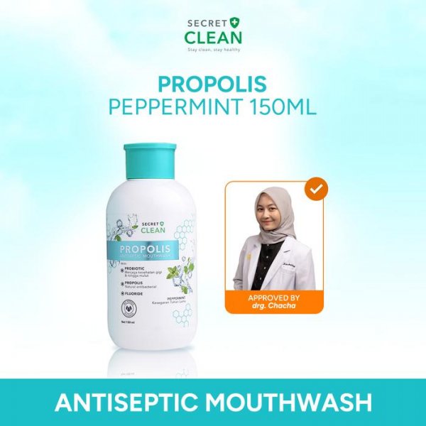 Propolis Antiseptic Mouthwash Peppermint (150ml)