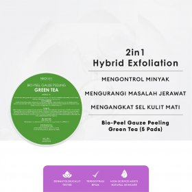 Bio Peel Gauze Travel Pack - Green Tea (5 Pads)