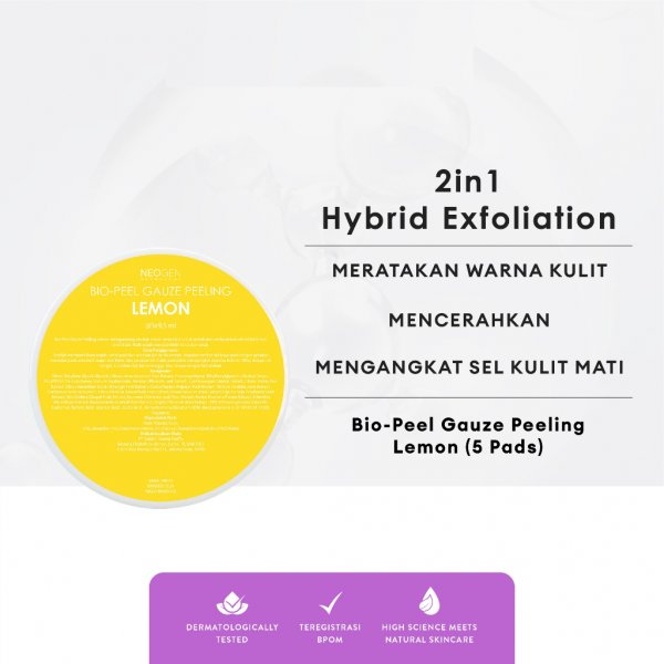 Bio Peel Gauze - Lemon (5 Pads)