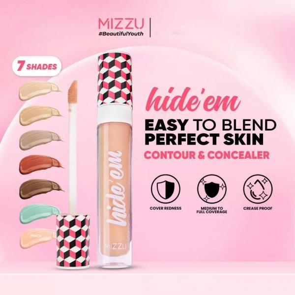 Hide'Em Contour & Concealer - Peach(7,5g)