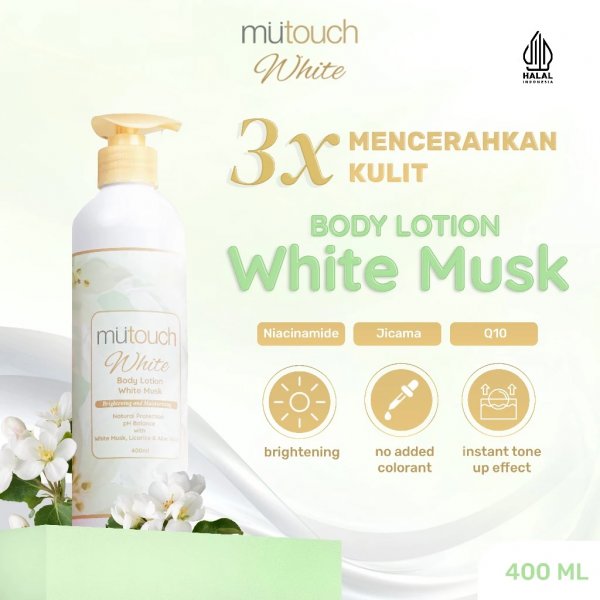 White Body Lotion White Musk (400ml)