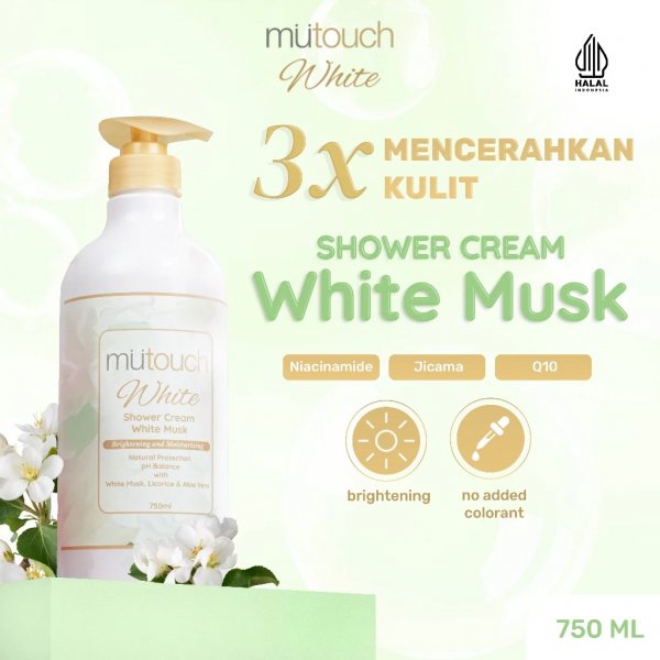 White Shower Cream White Musk (750ml)