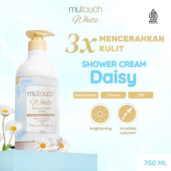 White Shower Cream Daisy (750ml)