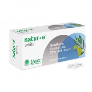 White Soft Capsule Glutathione Vit E (16 Caps)