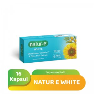 White Soft Capsule Glutathione Vit E (16 Caps)