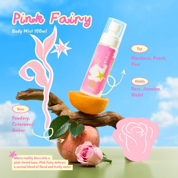 Body Mist - Pink Fairy (100ml)
