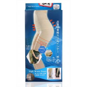 High Waist Pants (Beige)