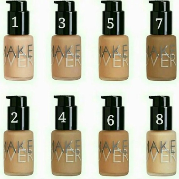 make over foundation nude silk