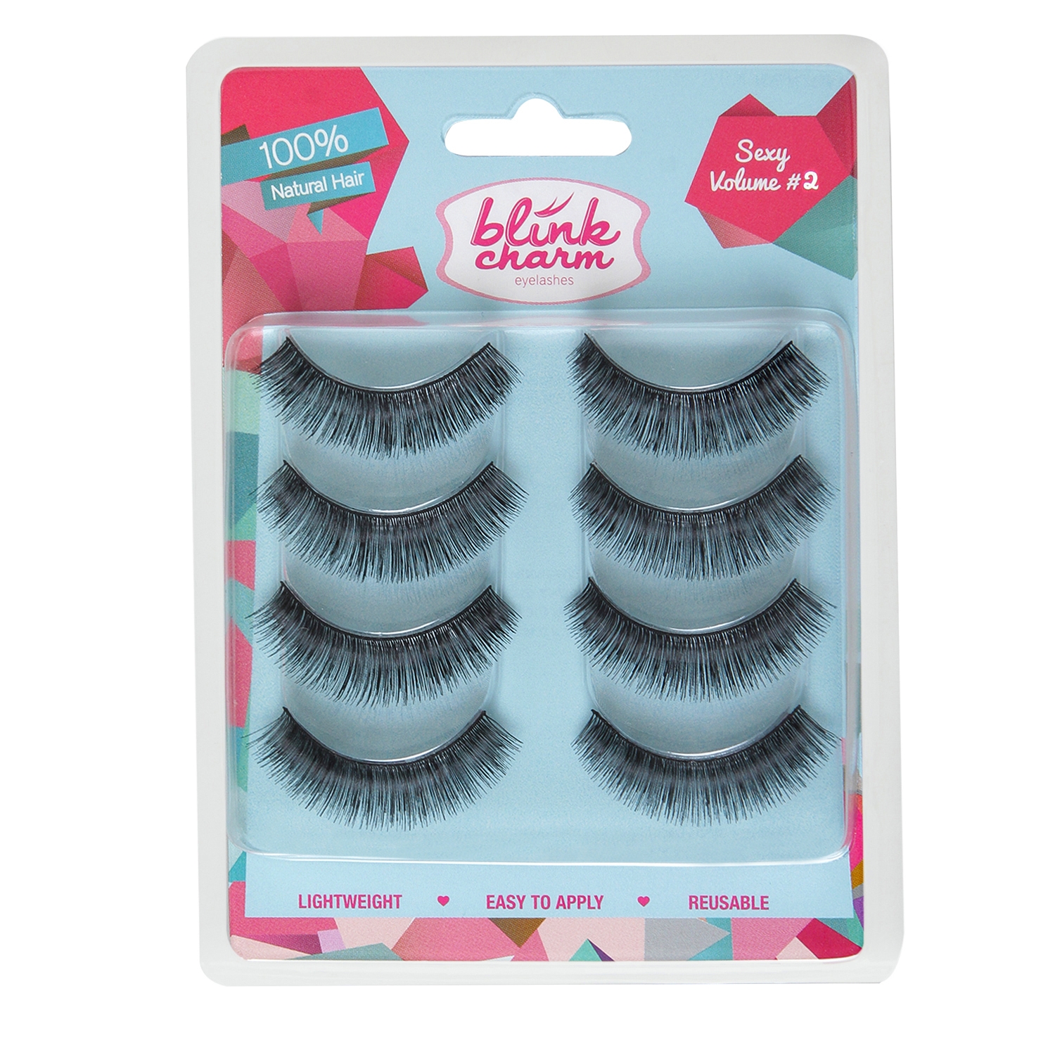 Blink Charm Eyelashes Sexy Volume 2 ( Isi 4 Pasang)
