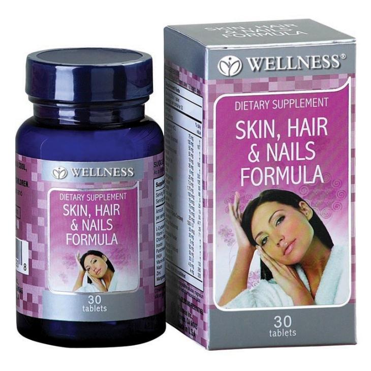 Wellness - Skin, Hair & Nail (30 Tabs) Wellness - Skin, Hair & Nail (30 Tabs)